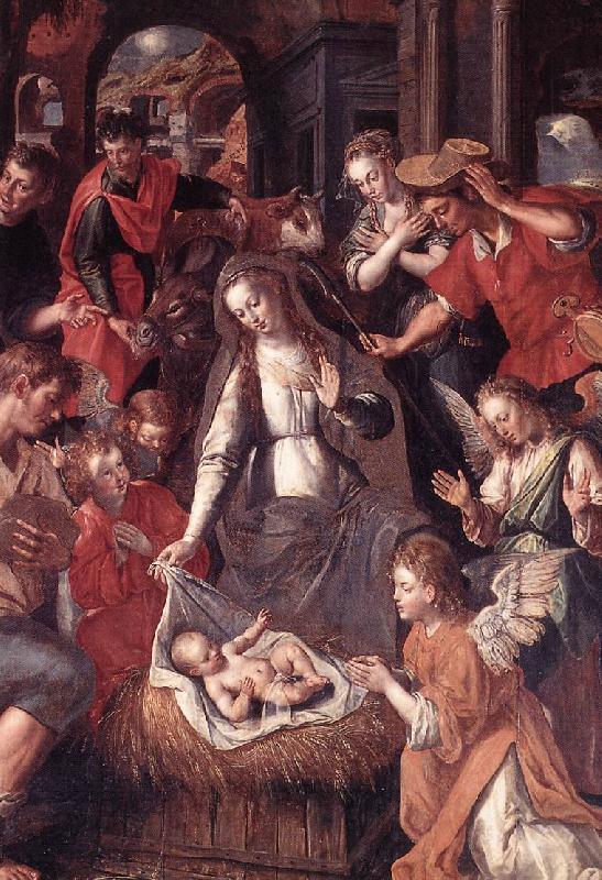 VOS, Marten de Scene from the Life of the Virgin ar oil painting image